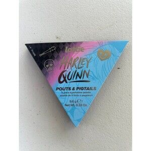 New Lottie London Harley Quinn Collab Pouts & Pigtails 9 Piece Eyeshadow Palette